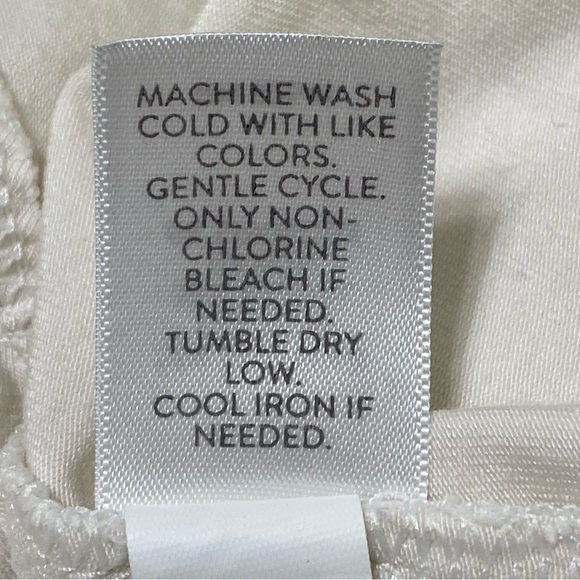 J Jill Supima White Turtleneck Tunic Top XS Stretch Soft Base Layer Shirt - Picture 6 of 7